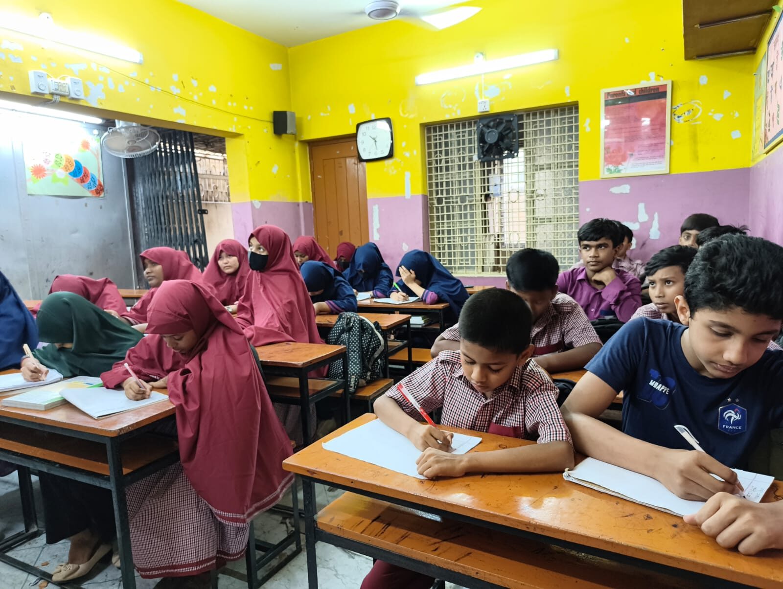 A classroom session in progress at Alor Path School